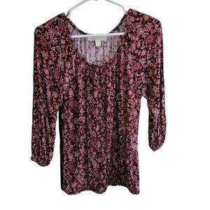 MICHAEL KORS Floral Blouse